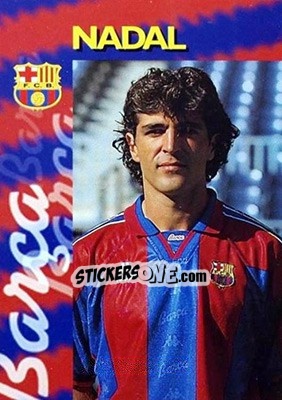 Figurina Nadal - FC Barcelona 1996-1997 - Panini