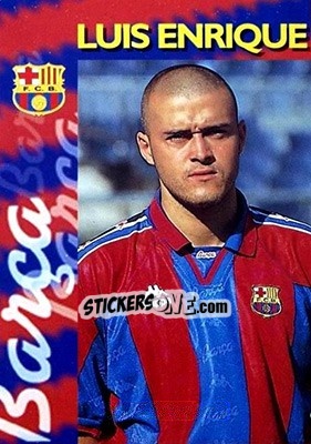 Sticker Luis Enrique - FC Barcelona 1996-1997 n. 31 - Panini