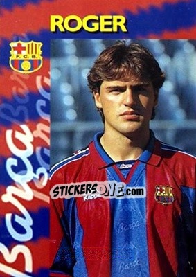 Sticker Roger - FC Barcelona 1996-1997 - Panini