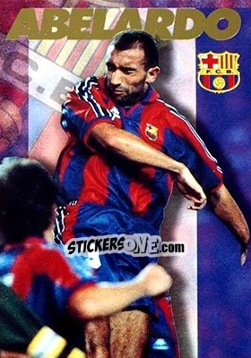 Sticker Abelardo - FC Barcelona 1996-1997 n. 39 - Panini