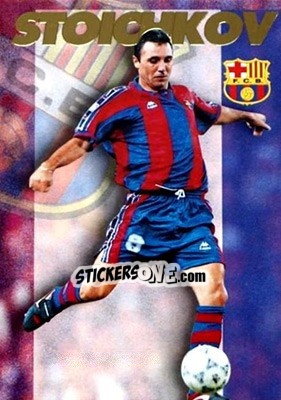 Cromo Stoichkov - FC Barcelona 1996-1997 - Panini