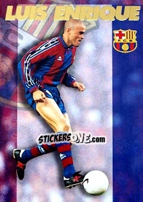Sticker Luis Enrique - FC Barcelona 1996-1997 n. 55 - Panini