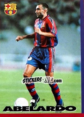 Sticker Abelardo - FC Barcelona 1996-1997 n. 63 - Panini