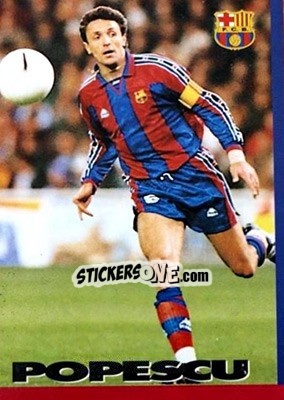 Sticker Popescu - FC Barcelona 1996-1997 n. 65 - Panini