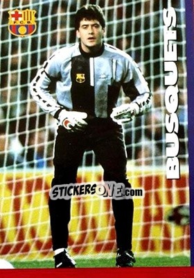 Cromo Busquets - FC Barcelona 1996-1997 - Panini