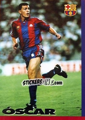 Sticker Oscar - FC Barcelona 1996-1997 - Panini