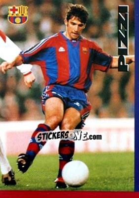 Sticker Pizzi - FC Barcelona 1996-1997 n. 77 - Panini
