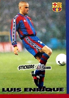 Sticker Luis Enrique - FC Barcelona 1996-1997 - Panini
