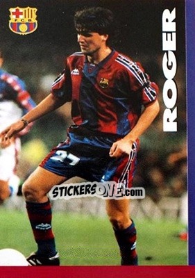 Figurina Roger - FC Barcelona 1996-1997 - Panini