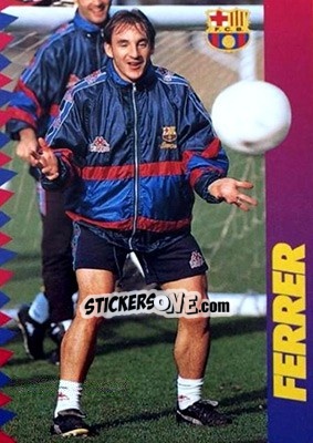 Cromo Ferrer - FC Barcelona 1996-1997 - Panini