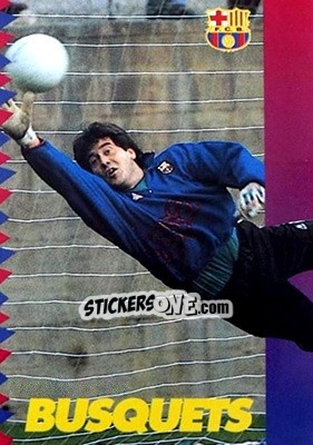 Sticker Busquets - FC Barcelona 1996-1997 - Panini