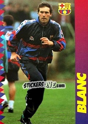 Sticker Laurent Blanc - FC Barcelona 1996-1997 n. 97 - Panini