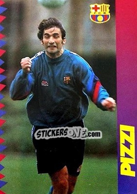 Sticker Pizzi - FC Barcelona 1996-1997 - Panini