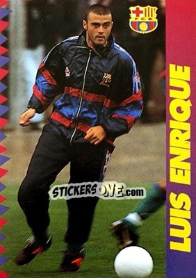 Sticker Luis Enrique - FC Barcelona 1996-1997 n. 103 - Panini