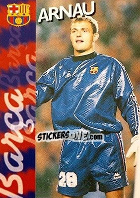 Cromo Arnau - FC Barcelona 1996-1997 - Panini