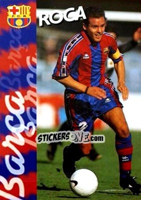 Sticker Roca - FC Barcelona 1996-1997 - Panini