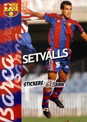 Figurina Setvalls - FC Barcelona 1996-1997 - Panini