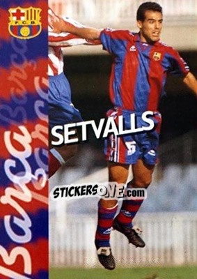 Cromo Setvalls - FC Barcelona 1996-1997 n. 121 - Panini