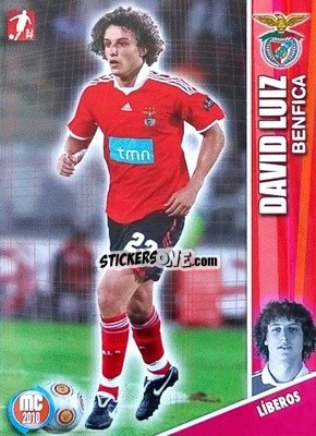 Sticker David Luiz - Megacraques 2009-2010 n. 47 - Panini