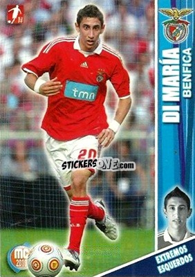 Sticker Di Maria - Megacraques 2009-2010 n. 93 - Panini