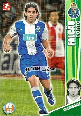 Sticker Falcao - Megacraques 2009-2010 n. 113 - Panini