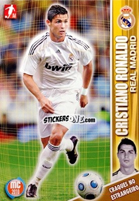 Sticker Cristiano Ronaldo - Megacraques 2009-2010 n. 119 - Panini