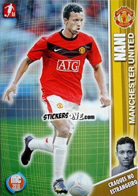 Sticker Nani - Megacraques 2009-2010 n. 126 - Panini