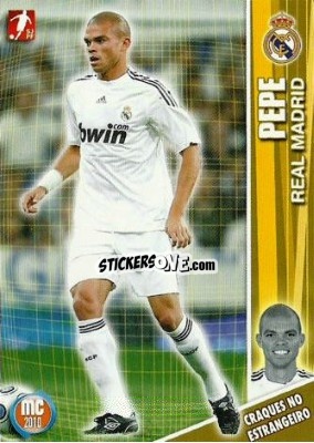 Sticker Pepe - Megacraques 2009-2010 n. 129 - Panini