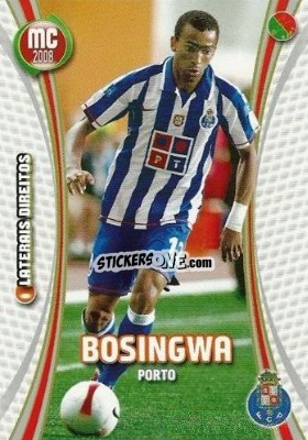 Sticker Bosingwa - Megacraques 2007-2008 n. 29 - Panini