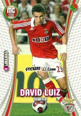 Sticker David Luiz - Megacraques 2007-2008 n. 47 - Panini