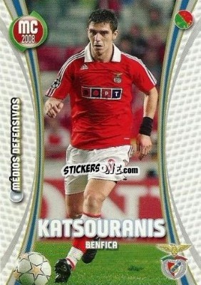 Sticker Katsouranis - Megacraques 2007-2008 n. 67 - Panini