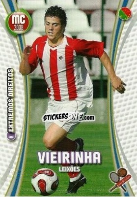 Sticker Vieirinha - Megacraques 2007-2008 n. 89 - Panini