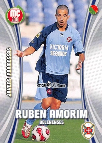Sticker R. Amorim - Megacraques 2007-2008 n. 142 - Panini