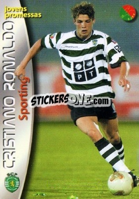 Sticker Cristiano Ronaldo - Megacraques 2002-2003 - Panini