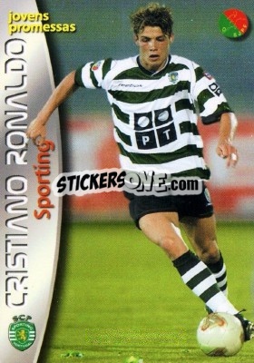 Sticker Cristiano Ronaldo - Megacraques 2002-2003 n. 137 - Panini