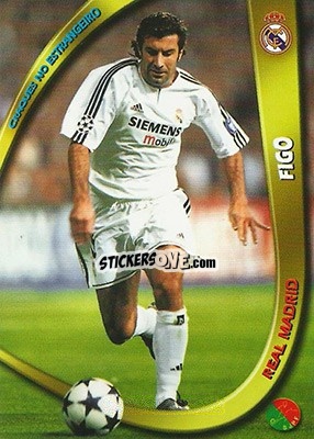 Sticker Figo - Megacraques 2003-2004 n. 124 - Panini