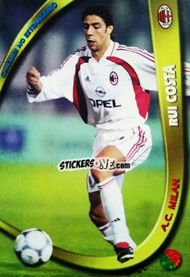Sticker Rui Costa - Megacraques 2003-2004 n. 133 - Panini