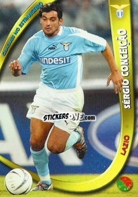 Sticker Sergio Conceicao - Megacraques 2003-2004 n. 134 - Panini