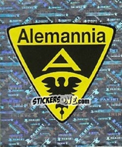 Sticker TSV ALEMANNIA AACHEN - Glitter - Badge - German Football Bundesliga 2006-2007 - Panini