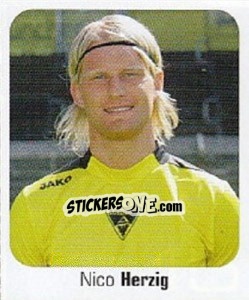Sticker Nico Herzig - German Football Bundesliga 2006-2007 - Panini