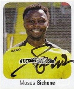 Sticker Moses Sichone - German Football Bundesliga 2006-2007 - Panini