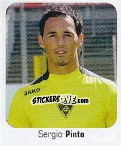 Sticker Sergio Pinto - German Football Bundesliga 2006-2007 - Panini