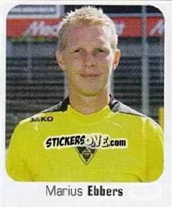 Cromo Marius Ebbers - German Football Bundesliga 2006-2007 - Panini