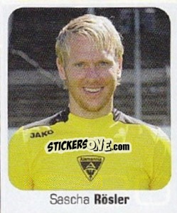 Sticker Sascha Rösler - German Football Bundesliga 2006-2007 - Panini