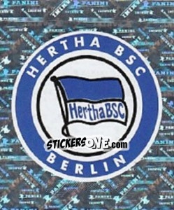 Figurina HERTA BSC - Glitter - Badge - German Football Bundesliga 2006-2007 - Panini