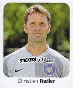 Sticker Christian Fiedler - German Football Bundesliga 2006-2007 - Panini