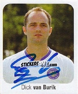 Sticker Dick van Burik - German Football Bundesliga 2006-2007 - Panini