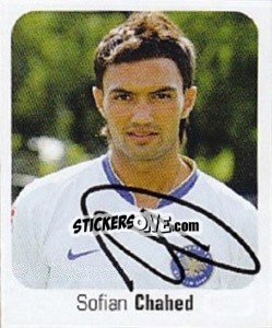 Cromo Sofian Chahed - German Football Bundesliga 2006-2007 - Panini