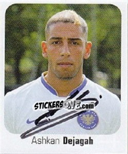 Cromo Ashkan Dejagah - German Football Bundesliga 2006-2007 - Panini