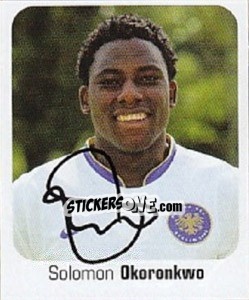 Cromo Solomon Okoronkwo - German Football Bundesliga 2006-2007 - Panini